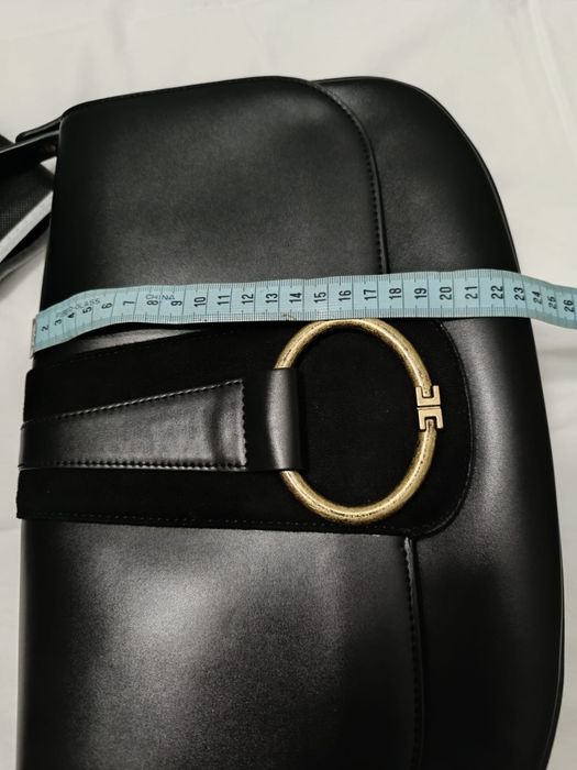 Elisabetta Franchi geanta neagra de umar