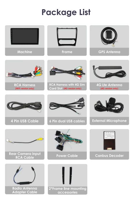 OFERTA: Navigatie GPS Android Mercedes C Class W203 W209 CLK CarPlay