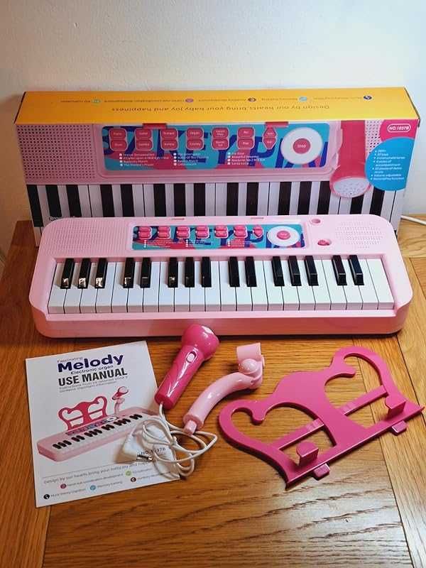 Нова играчка Учебно Пиано с 37 Клавиша и Микрофон за Деца