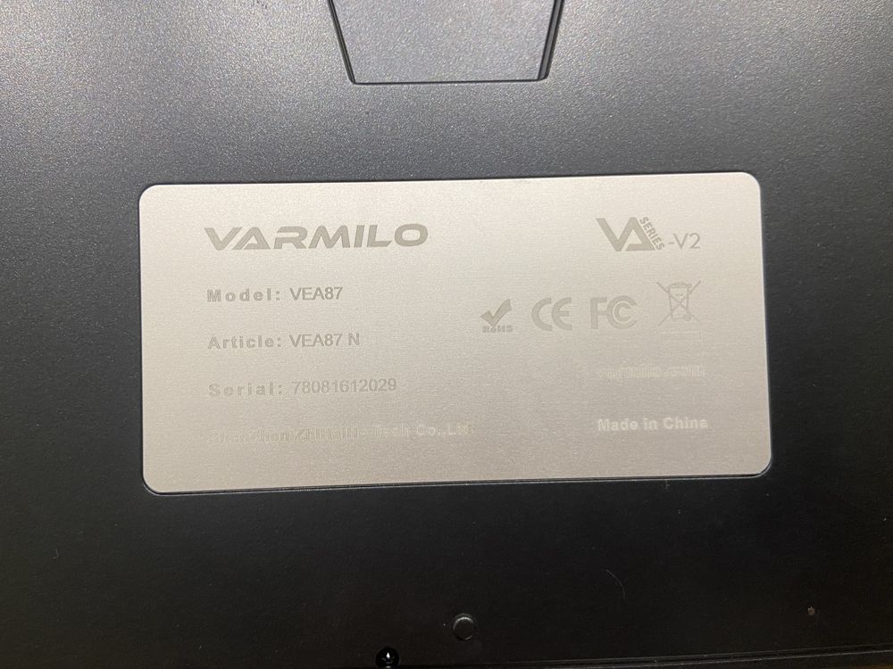 Клавиатура Varmilo Moonlight VEA87