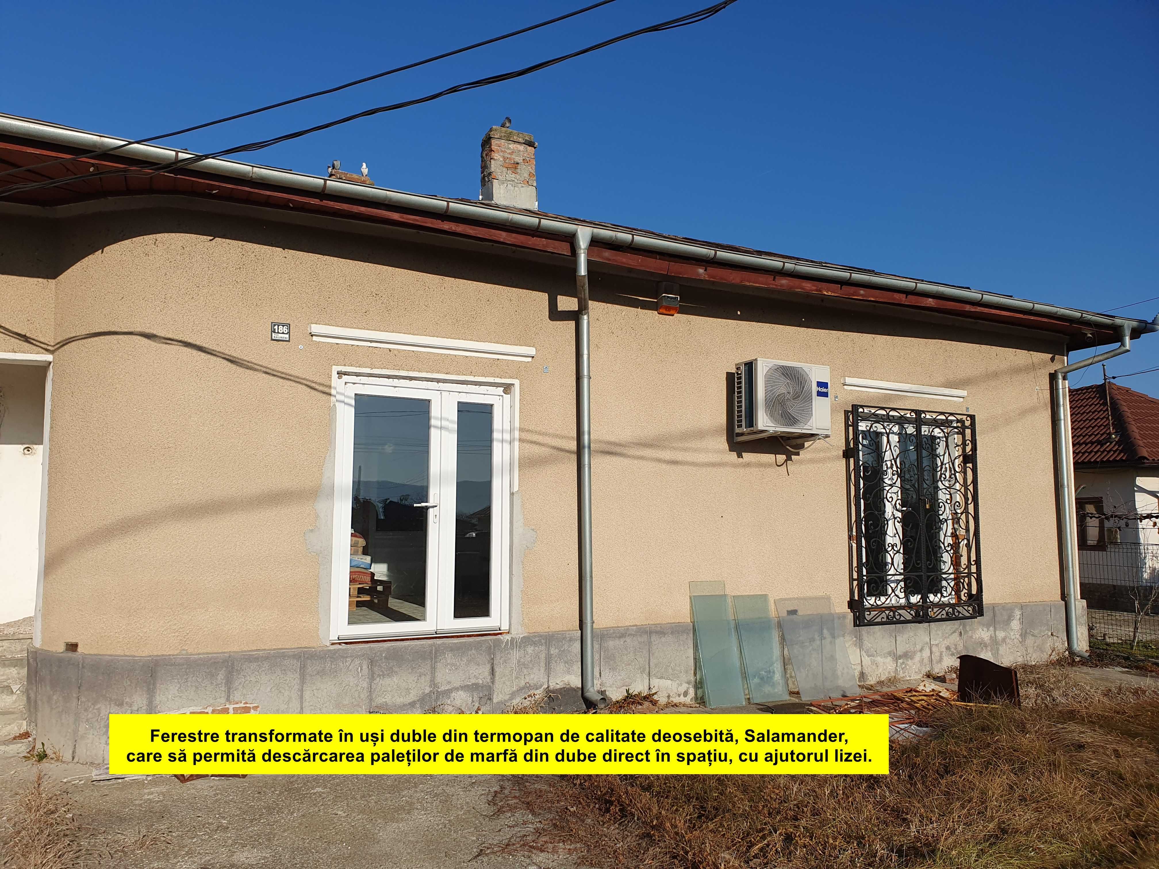 Vând / închiriez spațiu comercial la 4 benzi, Str. Râureni, nr. 186