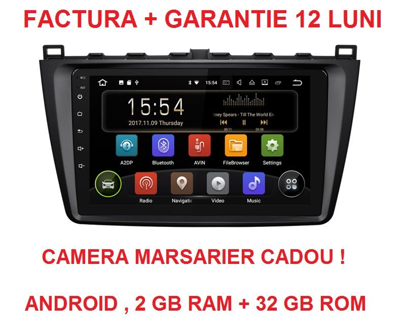 Navigatie Gps Mazda 6 ( 2008 - 2014 ) Noua  Garantie Camera Marsarier