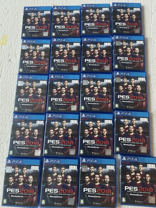 PS4 disk pes18 ПС4 Диск пес18