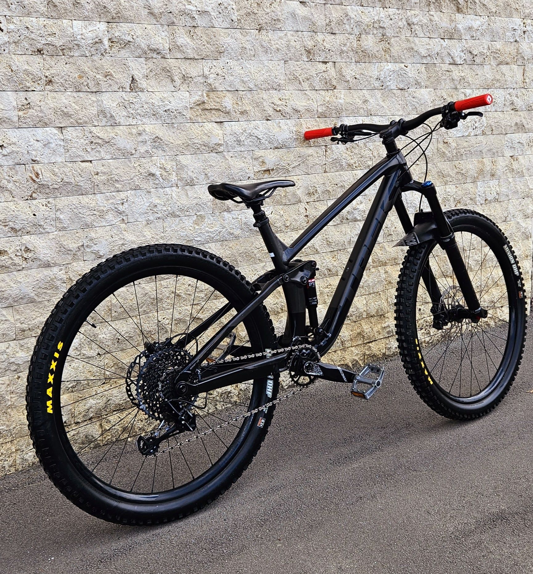 Trek Full Suspension Fox Bicicleta mtb L 29 Shimano Sram Fuel ex