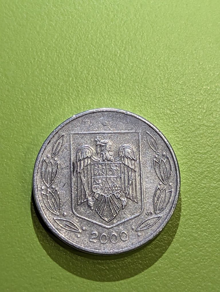 Monedă de 500 lei din anul 2000