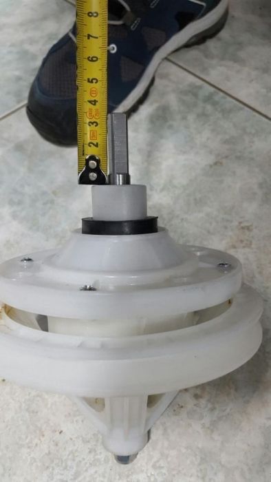 Angrenaj reductor 4 gauri fulie apropiata masina albatros semi automat