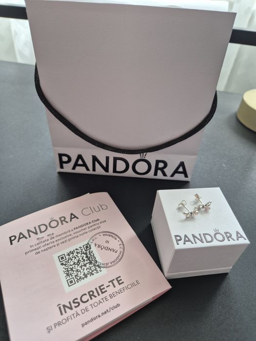 Cercei Pandora - Infinity Knot Stud Earrings