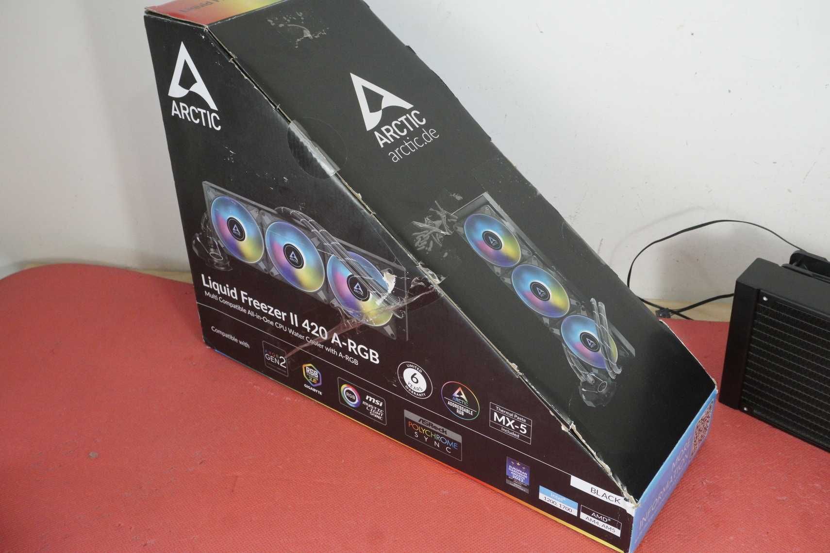 [AM5/LGA1700] Arctic Liquid Freezer II 420 A-RGB Водно охлаждане AIO
