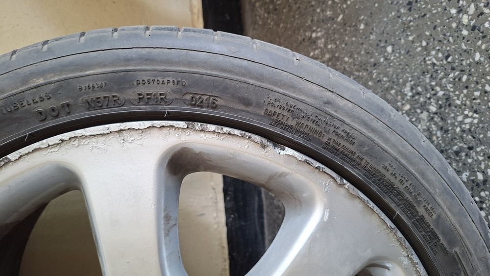 4бр.Ляти джанти 17ц.5х112 с 2 гуми