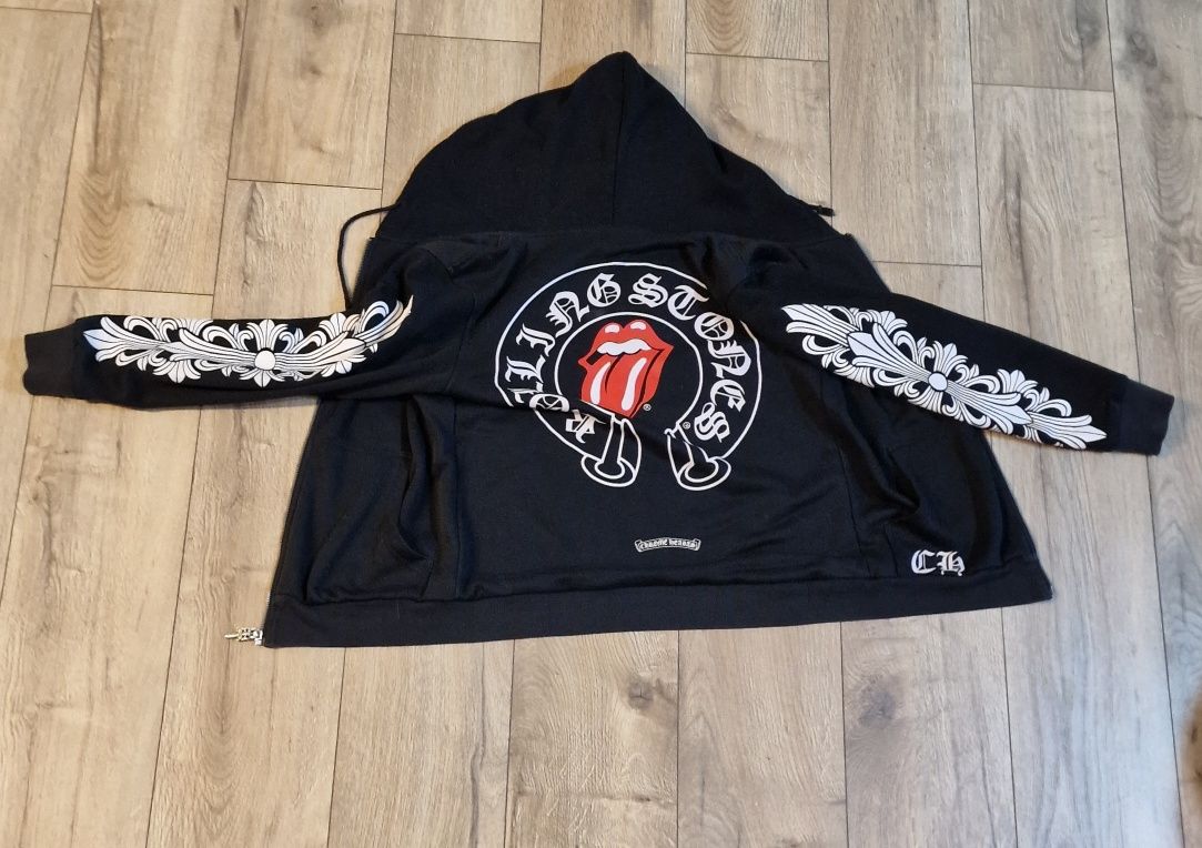 Chrome Hearts x The Rolling Stones zip-up
