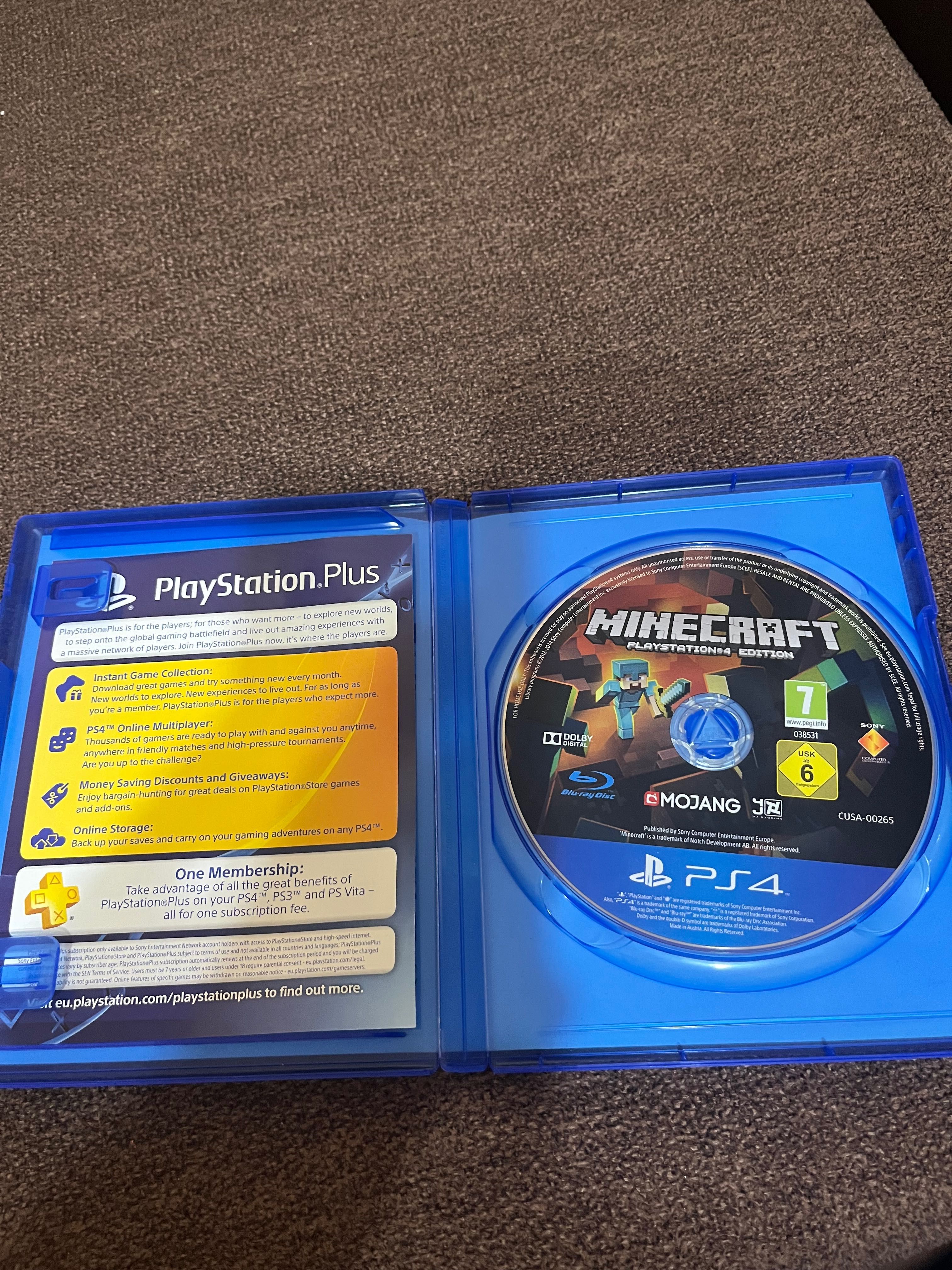 Minecraft – PS4 | Отлично състояние