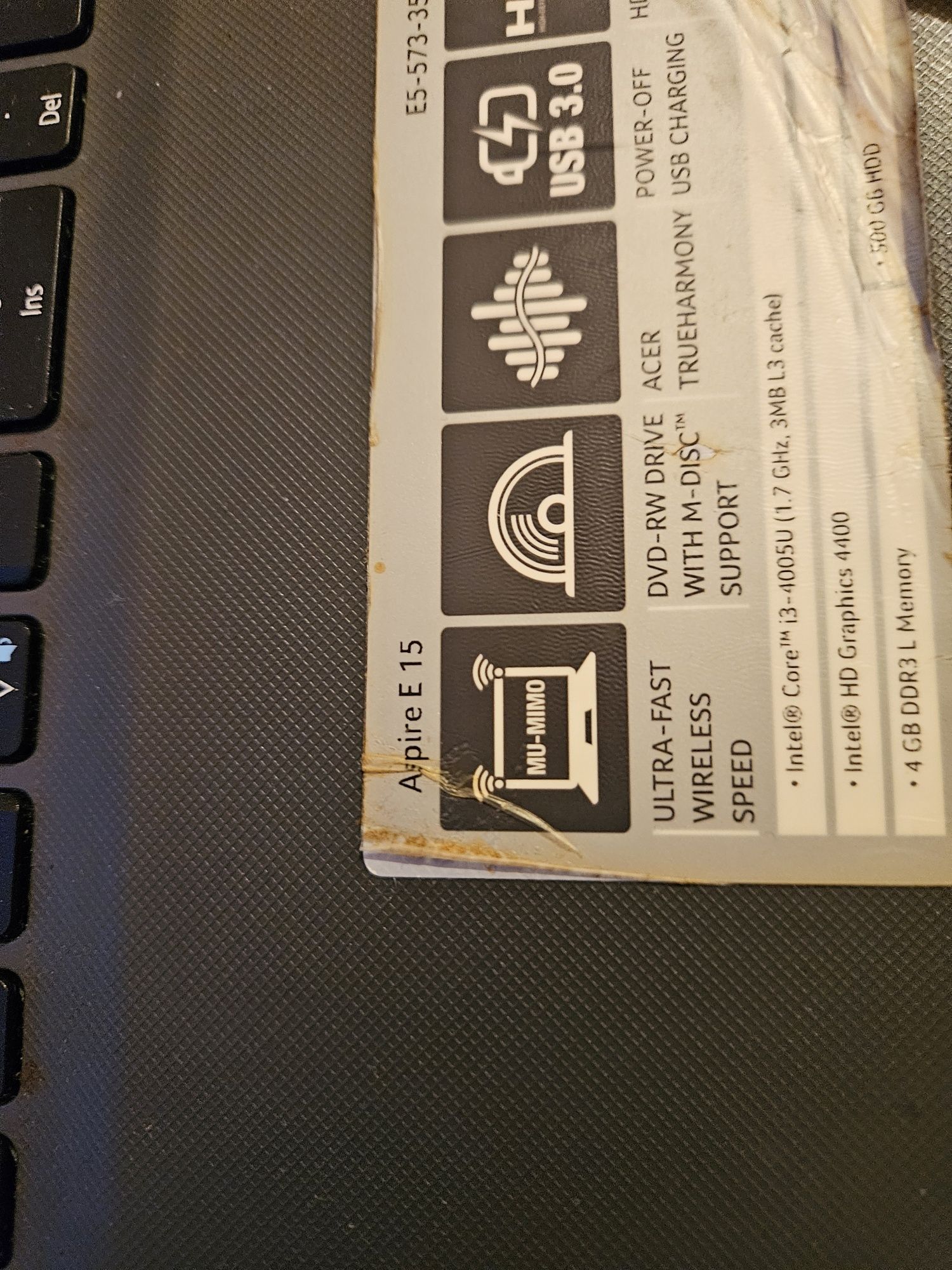 Vând Laptop Acer