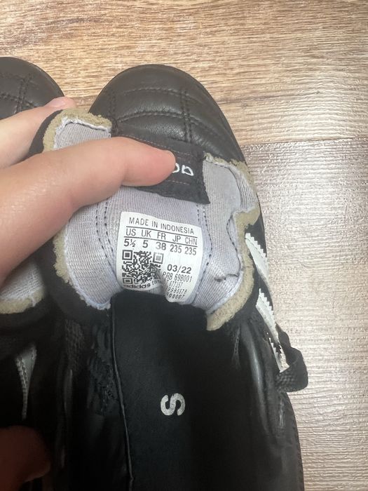 Стоножки Adidas Kaiser 5 38 Номер
