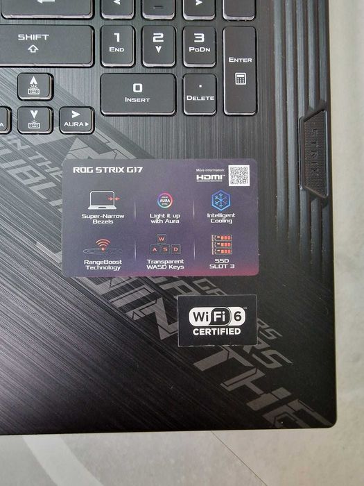 Laptop Gaming Asus ROG Strix G712LV