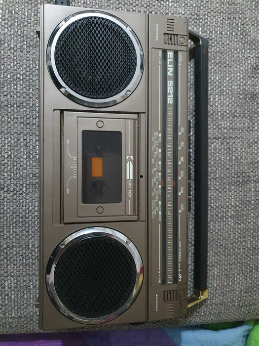 Casetofon retro de colecție Elin 5212