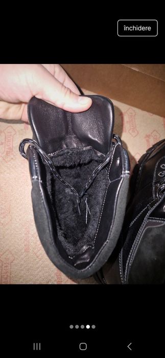 Ghete  iarna barbati 100% lucrati manual  marimi 42-43