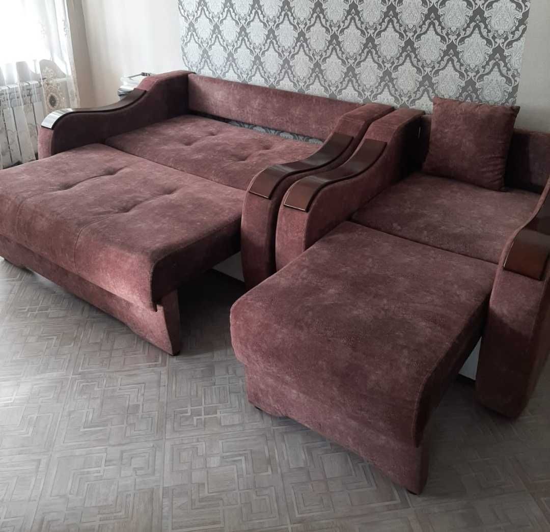Продам мини диван и кресло
