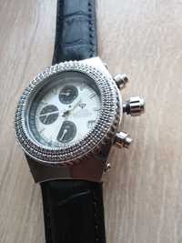 Ceas Aqua Master, cronograf.Bezel cu diamante.