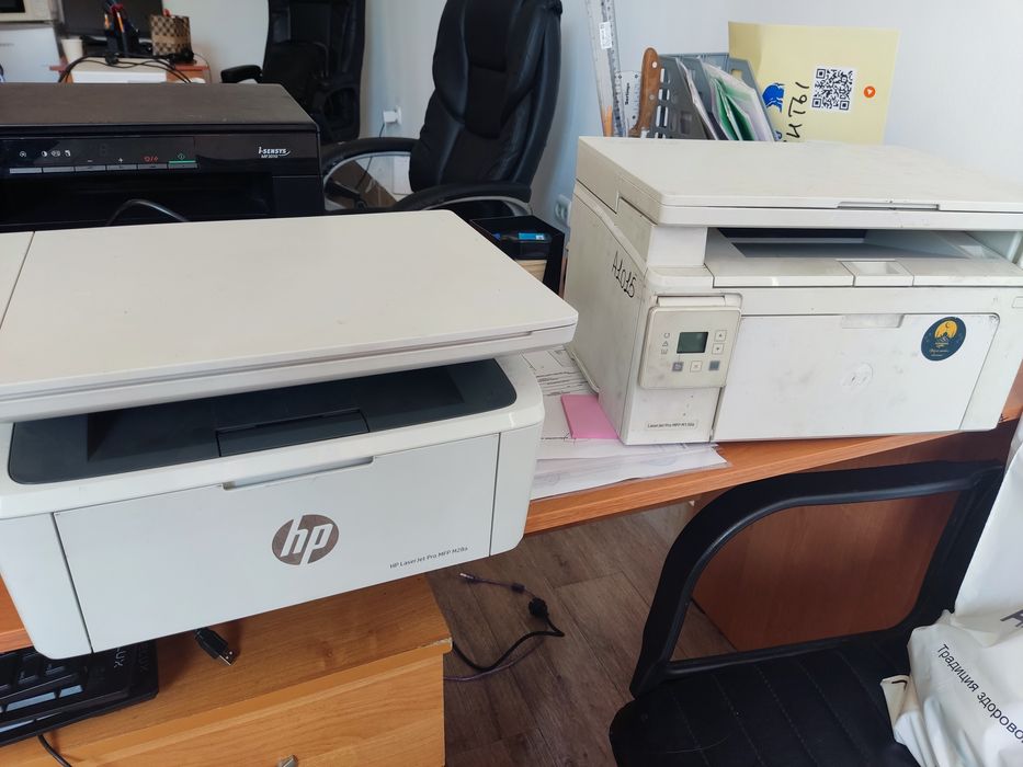 Продам офисную технику и мебель