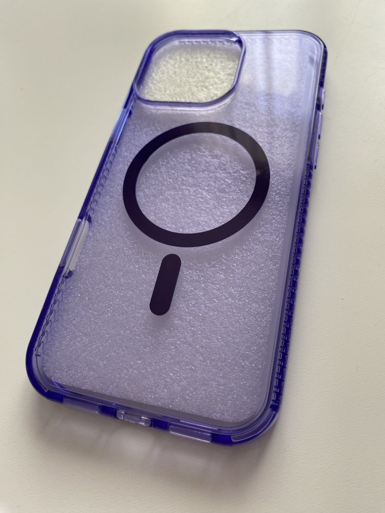 кейс за iPhone 16 PROMAX, нов, лилав, MagSafe