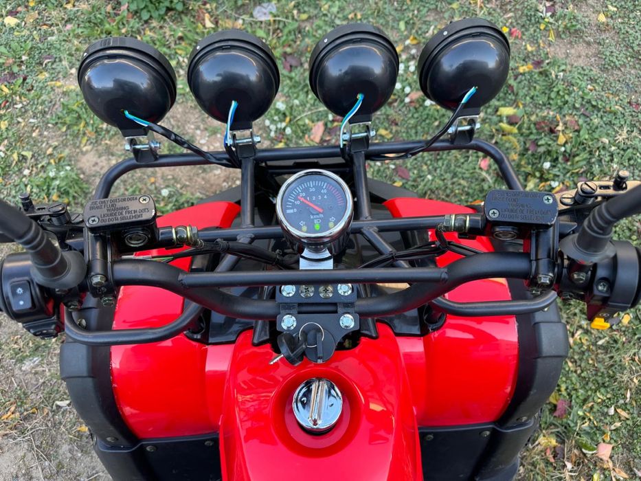 ATV 125cc pe Benzina pentru Copii si Adulti Full Options Roti 8 inch
