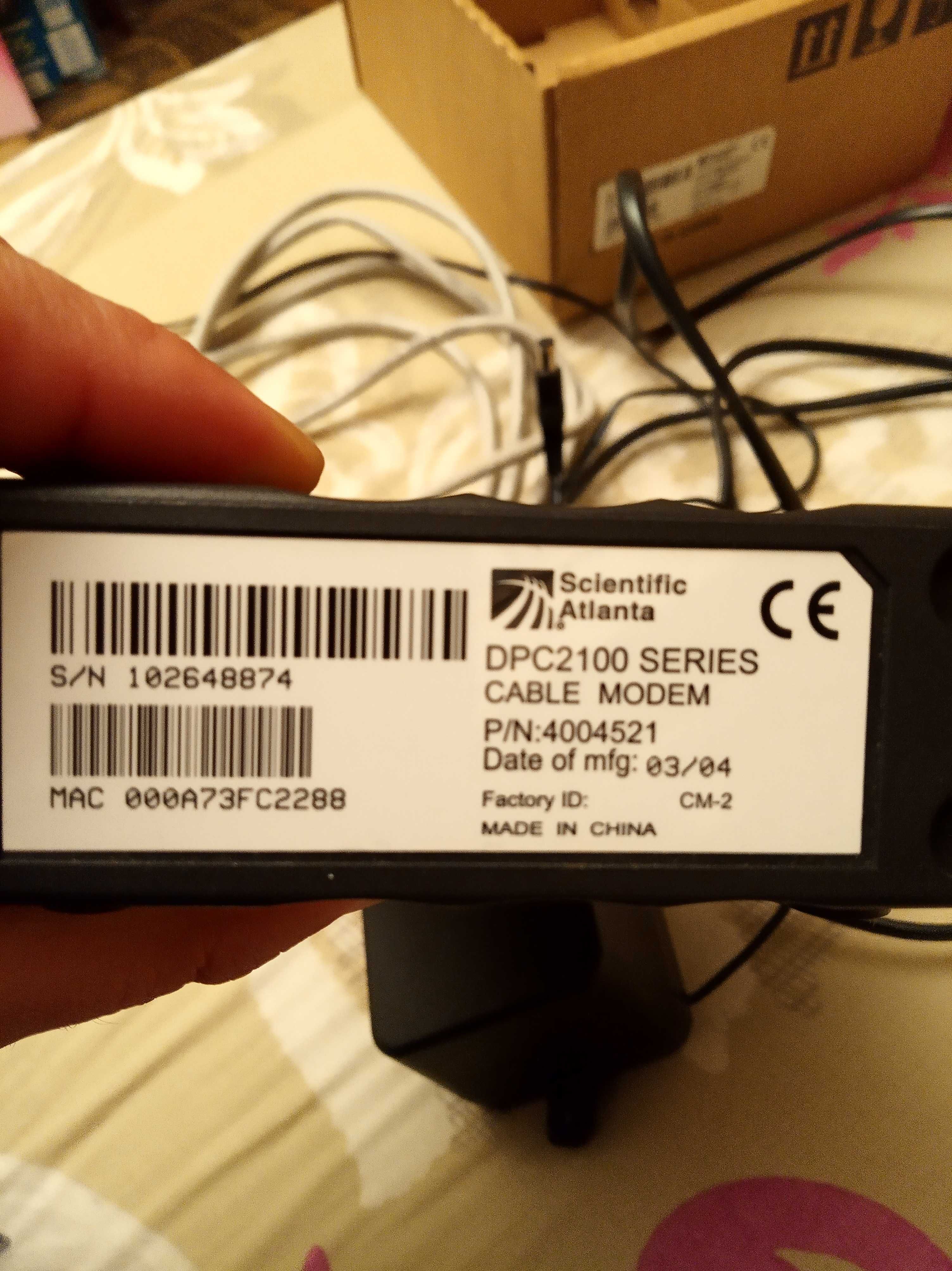Кабелен модем Webstar DPC2100
