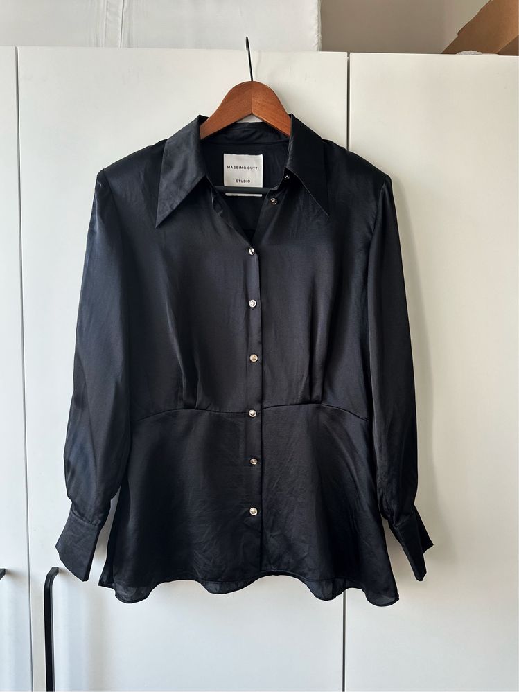 Massimo Dutti Studio риза от 100% коприна