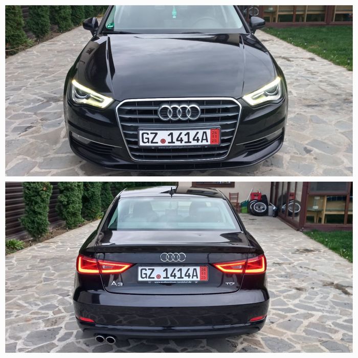 Audi A3 berlina/2.0tdi 150cp/Euro5/Cutie manuala/full led bixenon etc