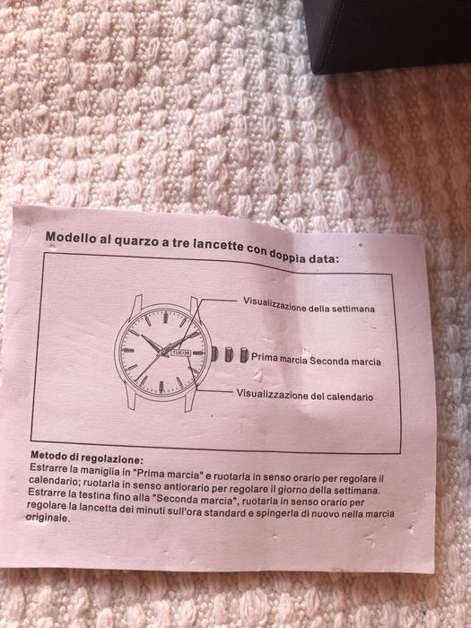 Ceas barbatesc nou nefolosit