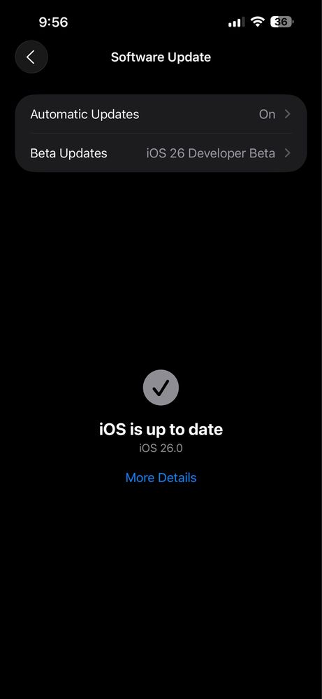 Iphone 15 pro max ios 26