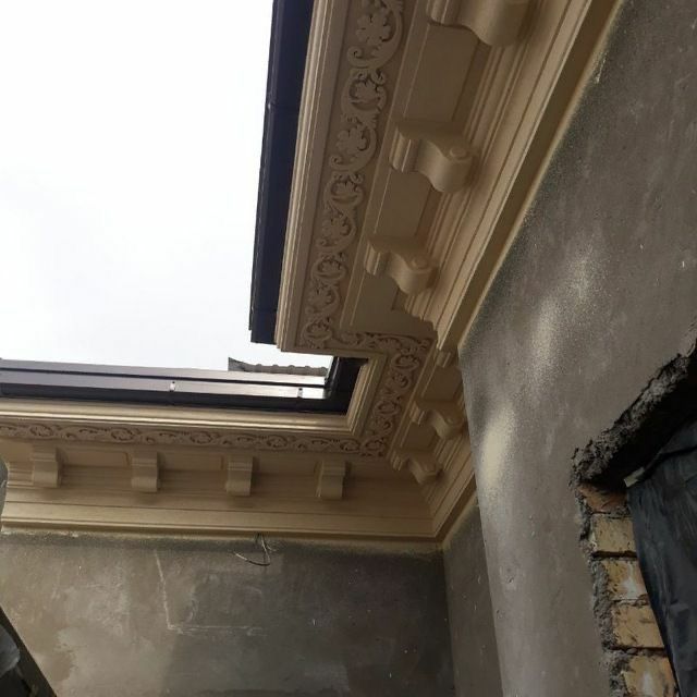 Фасад учун пено декор