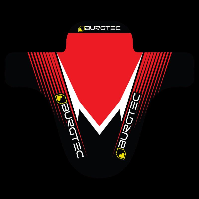 Калник за велосипед / колело BURGTEC Moto Mudguard ­ Black / Red