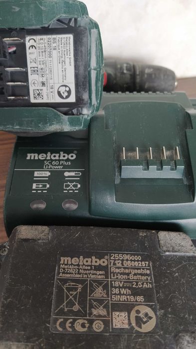 Винтоверт Metabo BS18