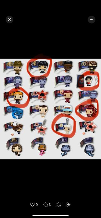 Фигурки киндер ОСД