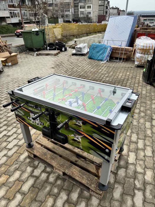 Електрона джага, с монетник, работи с манета от един лев.