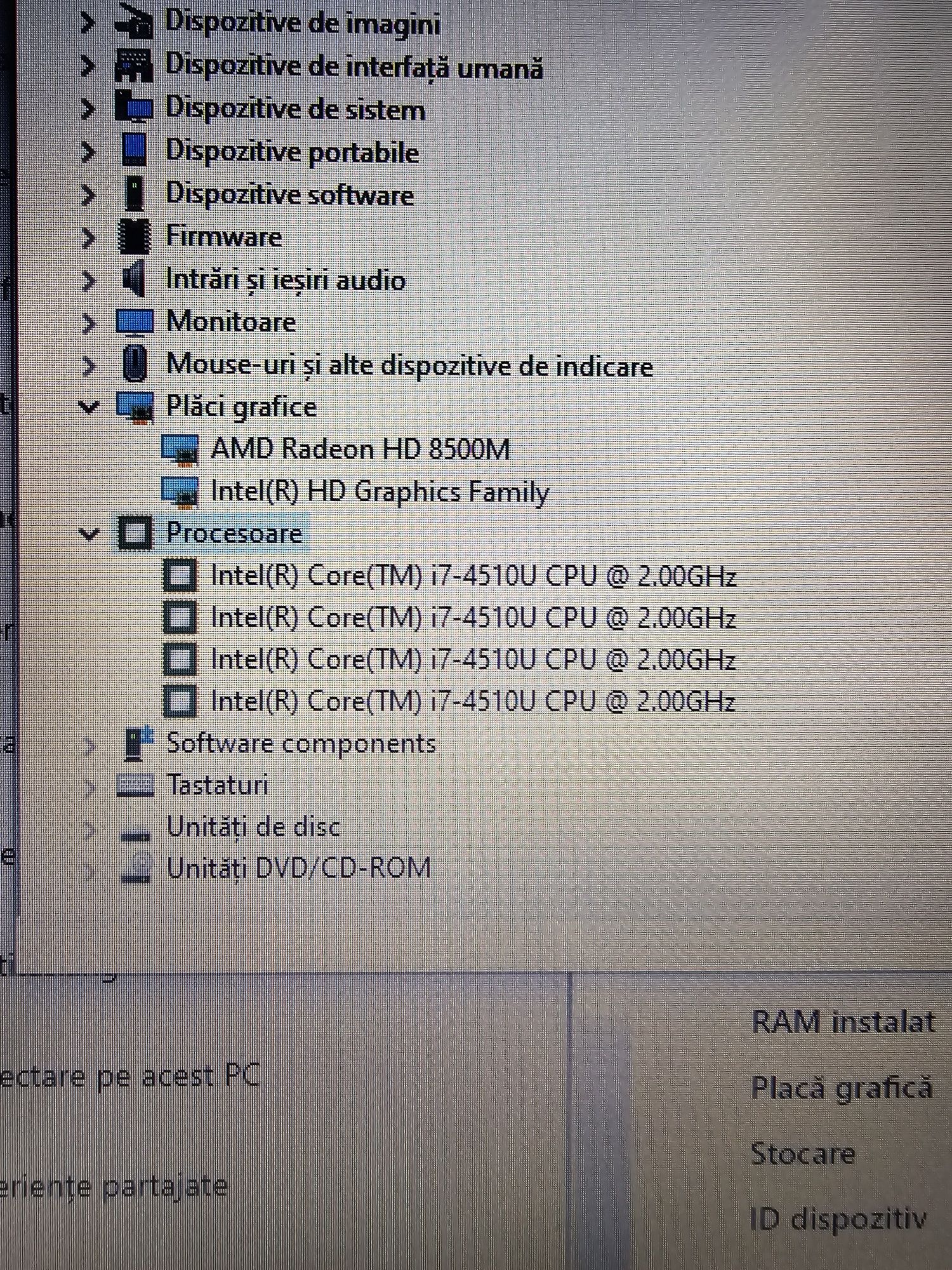 Laptop Lenovo B50-70 intel i7