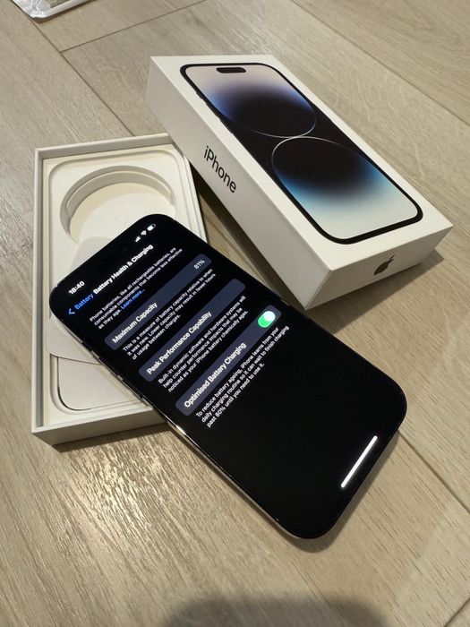 iphone 14 Pro, 128Gb, 81%, full box, folii protectie 2