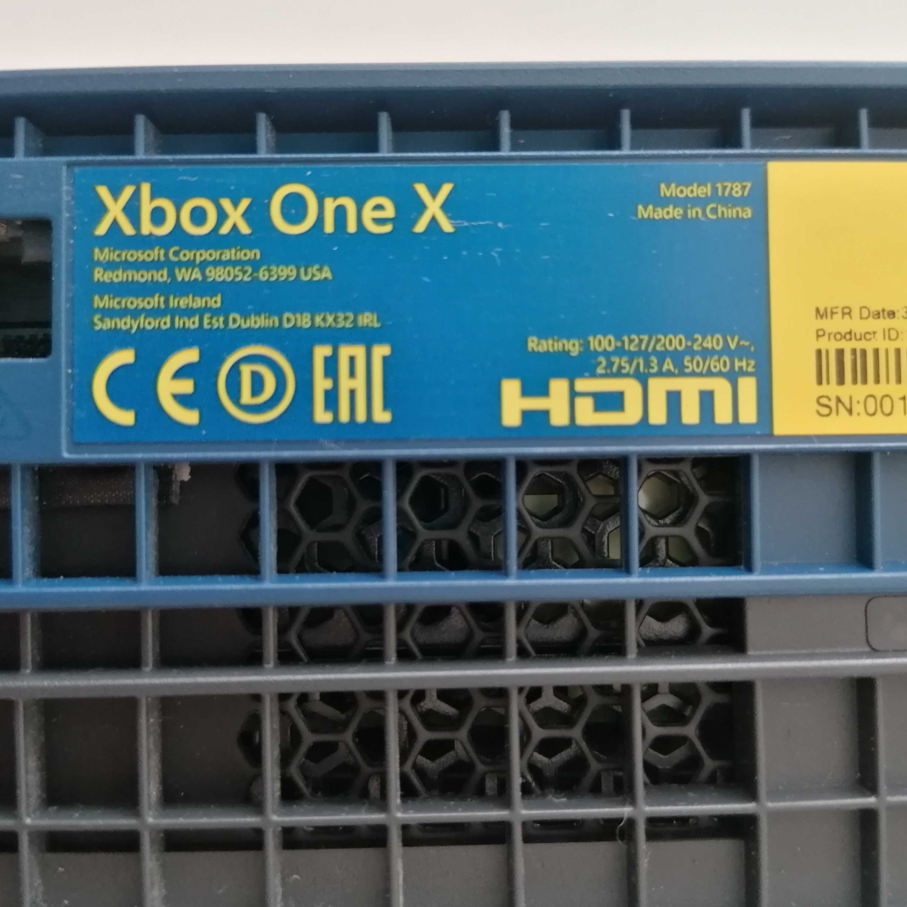Consola Microsoft Xbox One X 1TB, ediție limitată CyberPunk 2077