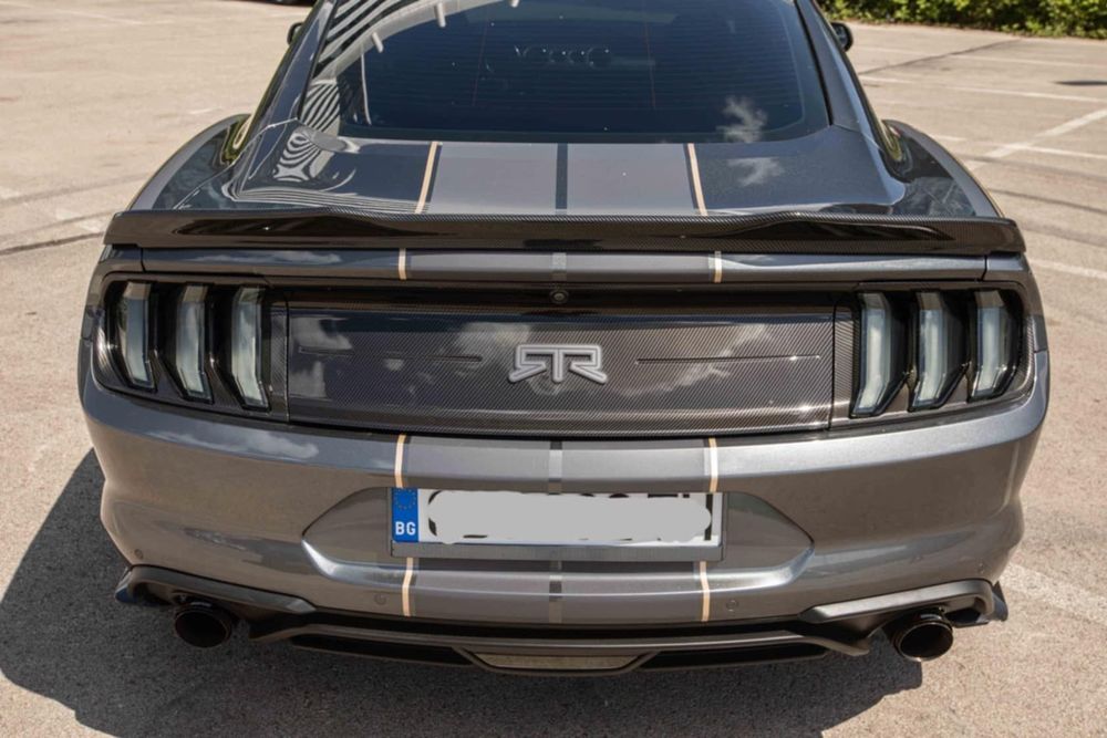 Ford mustang задни стопове 15-17 18+ жълт мигач