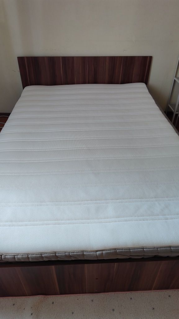 Pat Casa Rusu 140/200 cm cu saltea Ikea inclusa