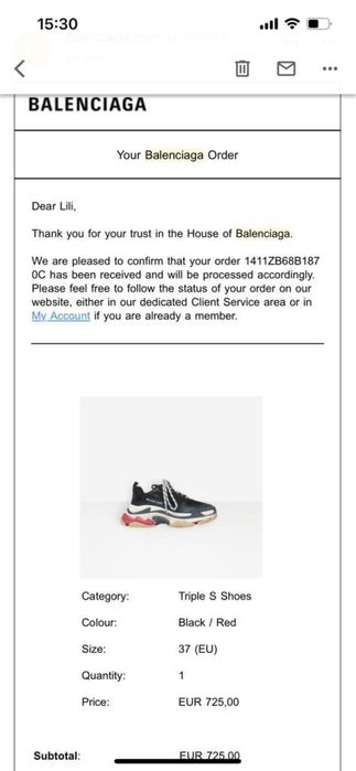 Balenciaga обувки оригинални