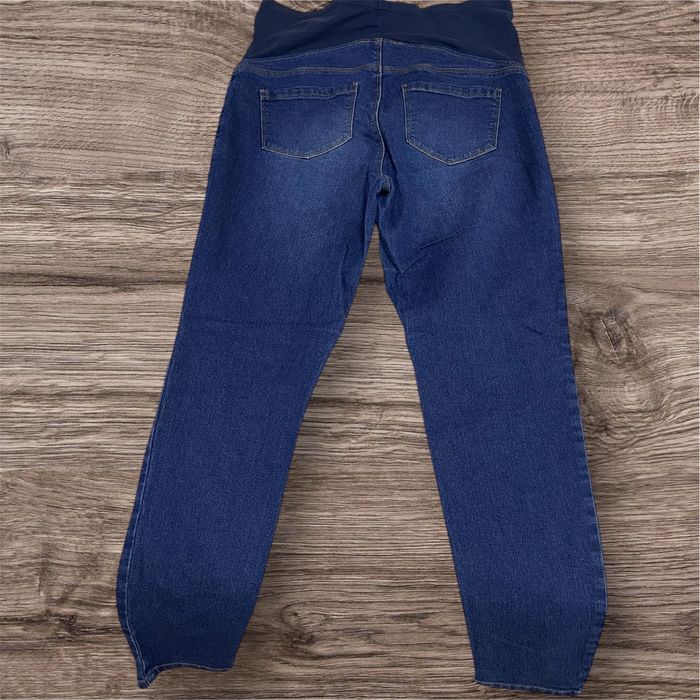 Дънки за бременни EU40 сини и черни