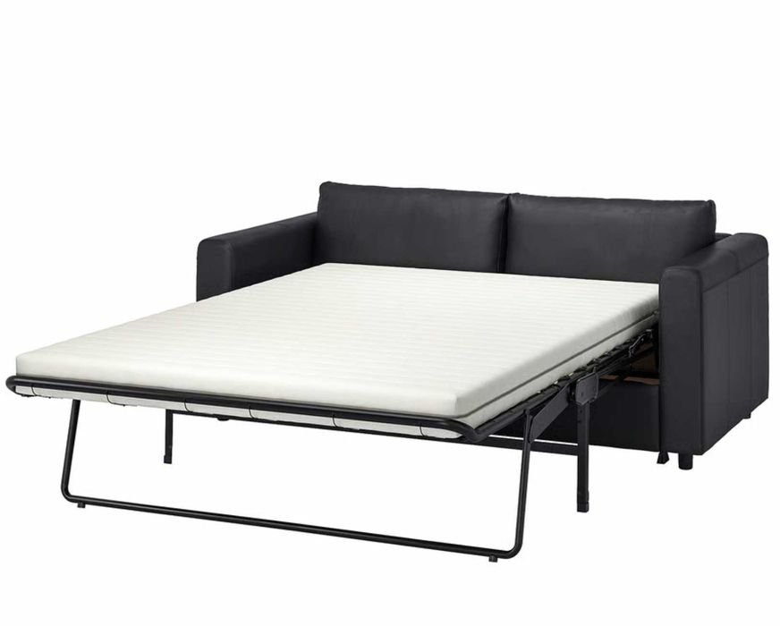 Canapea VIMLE (ikea) extensibilă 2 locuri, Grann/Bomstad negru,