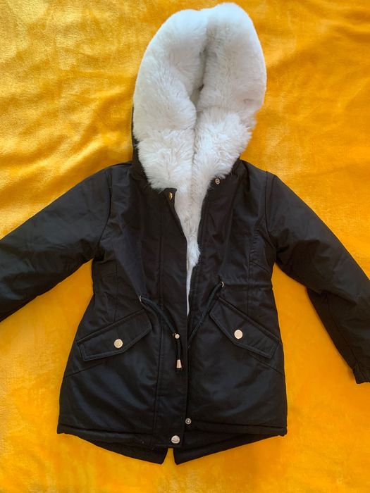 Зимно яке за момиче с пух