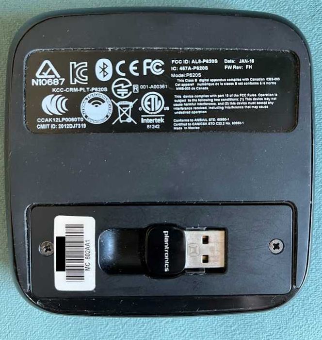 Plantronics Calisto 620 - безжичен Bluetooth спийкърфон