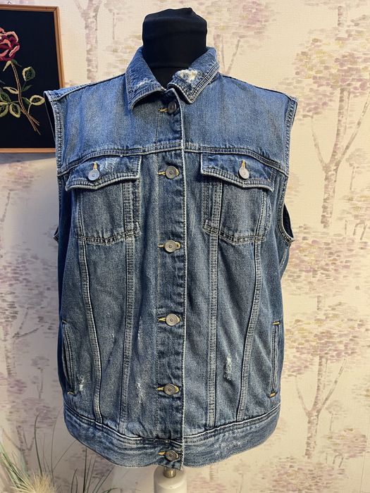 Vesta dama denim/casual Mustang marimea L