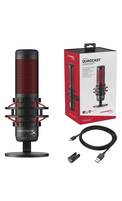 Продается Микрофон для Стриминга и для игр Hyperx Quadcast
