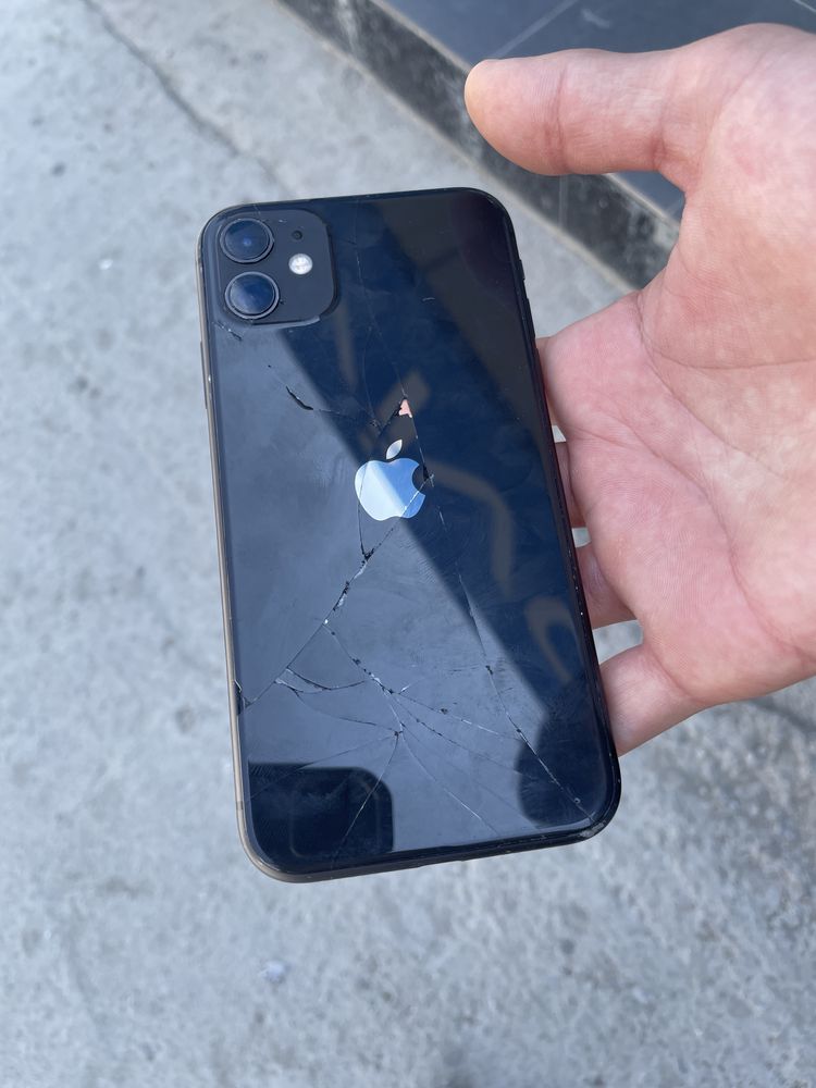 Iphone 11 64 gb черный оркаси синган трутон камера фэйс айди ишлиди
