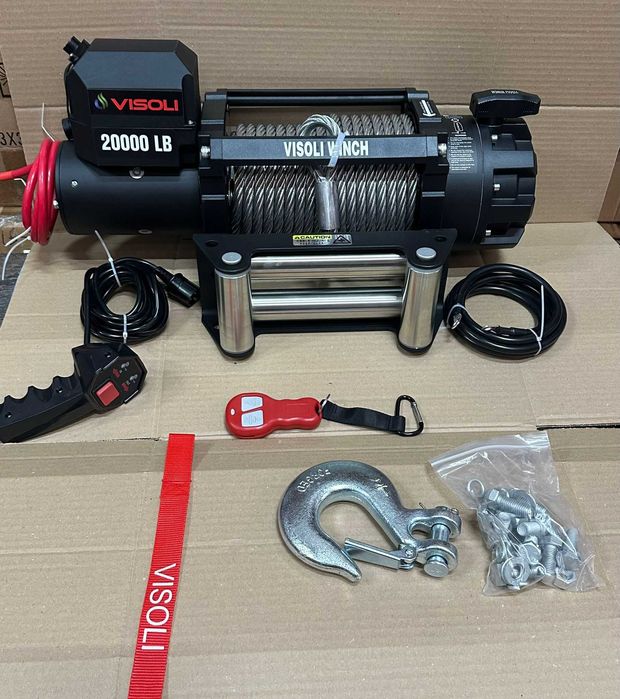 Troliu auto Visoli electric 20000lbs /9072kg 12v