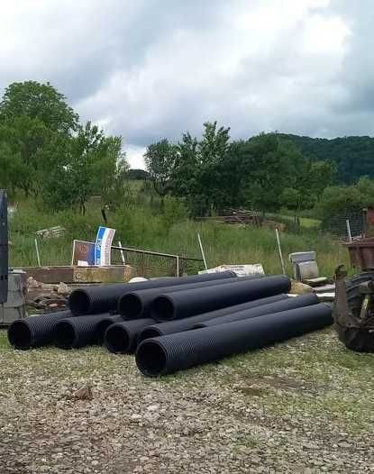 Tevi corugate pentru podete